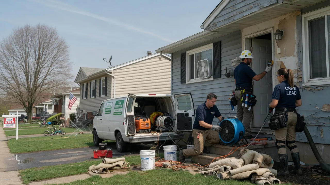 Flood Cleanup in Geneseo, IL near me